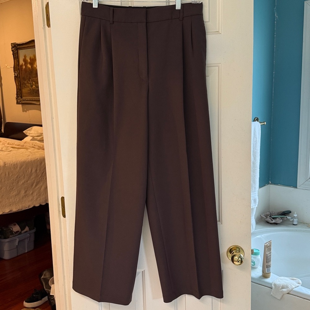 Babaton Effortless Rich Brown Pants